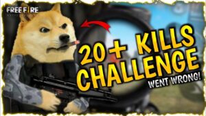 20+ KILLS CHALLENGE WENT WRONG!😂 | JAADU | RITESHOLOGY | GARENA FREEFIRE INDIA