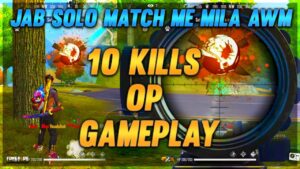 AWM OP SOLO GAMEPLAY - 10 KILLS - GARENA FREE FIRE - DESI GAMERS