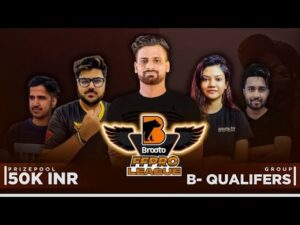 Brooto Pro League | Group B Qualifiers |- Garena Free Fire