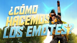 ¿Cómo hacemos los emotes? 🤔 | Garena Free Fire