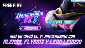 Concierto del 4o. Aniversario de Free Fire  🔥 | Garena Free FIre