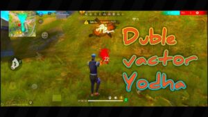 Duble vactor Yodha Garena Free Fire Funny kill the whole squad 😱 || #short #youtubeshort #ajjubhai