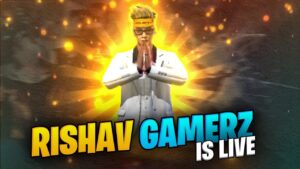 Free Fire Live Gameplay And Giveaway With Rishav Gamerz live now ff live
