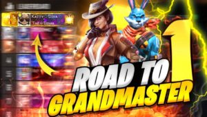 Free Fire Live - Gold to Grandmaster with Girl Gamer Katty in 16hrs || #gyangaming #totalgaming