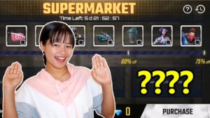 Free Fire: SUPER SALE in SUPER MARKET? Unbelivable Discounts - Garena Free Fire