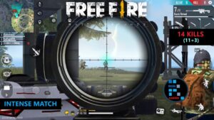 GARENA FREE FIRE | AMAZING "14 KILLS" INTENSE MATCH BOOYAH!