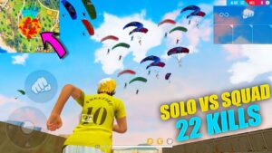 Garena Free Fire King Of Factory Fist Fight - Solo vs Squad 22 Kills OP Gameplay - P.K. GAMERS