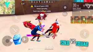 Garena Free Fire Solo vs Squad 19 Kills Total Free Fire Gameplay In Factory Roof - P.K. GAMERS