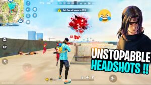 Garena free fire Solo vs Squad 12 Kills Total In Free Fire | Amazing Headshots In Factory Roof Fight