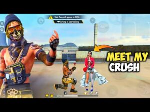 🔥I Found My "CRUSH" On Factory Roof But She Lost Must Watch - Garena Free Fire