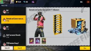 I GOT HIP HOP BUNDLE GIFT FROM UNIQUE GAMEPLAY & 7500 DIAMONDS FROM GARENA FREE FIRE