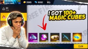 India's First Free Fire Youtuber Got 120 Magic Cube 😱😱😱 OMG New Record  [ No One Break ]
