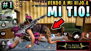 LA ROSA DE GARENA: Vendo A Mi Hijo Con Mi Tio Y Le Hace Esto Muy Feo En Free Fire #1