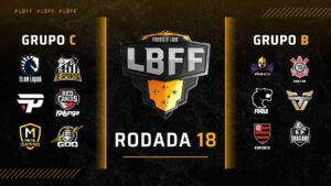 LBFF 4 - Rodada 18 - Grupos C e B | Free Fire