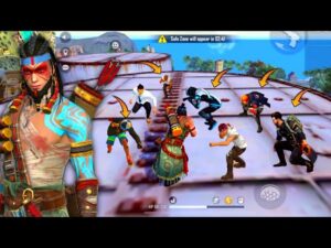 🔥New "FURY TRIBE BUNDLE" Factory Roof Hardest 1Vs5 Gameplay Don't Miss - Garena Free Fire