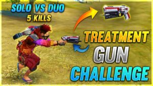 Only Treatment Gun Challenge - Garena Free Fire - Desi Gamers