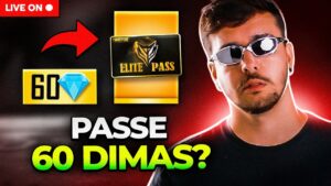 PASSE BARATO 60 DIMAS! BAZE WEEDZAO FREE FIRE AO VIVO! SENSI DO CEROL!