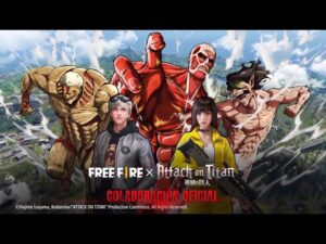 ¡Prepárate para una TITÁNICA colaboración! FFxAoT | Garena Free Fire