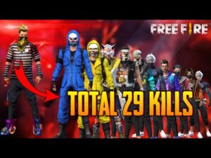 TOTAL 29 KILLS || MOST KILL CHALLENGE || GARENA FREE FIRE