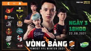 Yomost VFL Winter 2021 [Ngày 3] | BTS lấy lại phong độ, Heavy lún sâu trên BXH