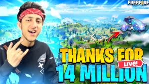 14 Million Family ❤ Free Fire Live Phone Giveaway Soon - Garena Free Fire