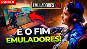 FIM DOS EMULADORES?! BAZE WEEDZAO FREE FIRE AO VIVO! LOUD FLUXO FANNOP?