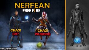 GARENA NERFEA A CR7 Y WUKONG EN FREE FIRE | AJUSTES EN ARMAS