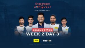[HINDI] SNAPDRAGON CONQUEST: FREE FIRE PRO SERIES | LEAGUE STAGE | WEEK 2 DAY 3 - Garena Free Fire