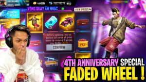 I Got 4Th Anniversary Special Break Dancer🤯 In Faded Wheel Garena Free Fire