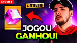 JOGOU, GANHOU O CUBO! BAZE WEEDZAO FREE FIRE AO VIVO! SENSI DO BAK