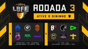 LBFF 6 - Rodada 3 - Grupos B e C | Free Fire