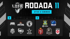 LBFF 6 Série B - Rodada 11 - Grupos B e D | Free Fire
