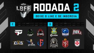 LBFF 6 Série B - Rodada 2 - Grupos C e D | Free Fire
