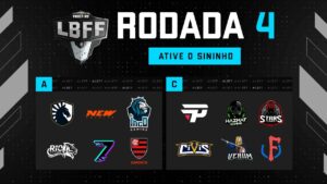 LBFF 6 Série B - Rodada 4 - Grupos A e C | Free Fire