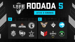LBFF 6 Série B - Rodada 5 - Grupos B e E | Free Fire