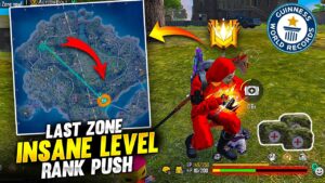 Last Zone Insane Level Grandmaster Rank Push - Garena Free Fire || Actionbolt