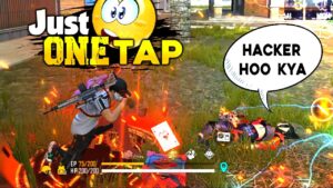ONLY ONE TAP CHALLENGE  1 VS 4 GAMEPLAY😱| MUST WATCH -Garena Free Fire