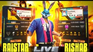 RAISTAR AND GYAN RISHABH LIVE FULL MASTI #GYANGAMING #RAISTAR - Garena Free Fire Live