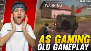 Reaction To A_S Gaming Old Gameplay👀Funny Reaction - Garena Free Fire
