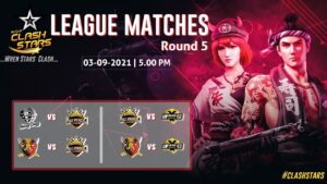 [Round 5] Clash Stars - League | Youtubers Clash Squad Invitational | Garena Free Fire #UCG