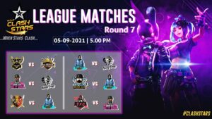 [Round 7] Clash Stars - League | Youtubers Clash Squad Invitational | Garena Free Fire #UCG