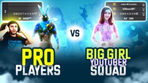 Smooth444 + Nepali Vincenzo Vs V Badge Youtubers Squad - Garena Free Fire