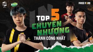 TOP 5 thương vụ chuyển nhượng thành công nhất FREE FIRE | Yomost VFL Winter 2021