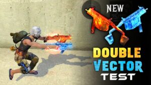 VECTOR AQUABLAZE WRATH ABILITY TEST | NEW DOUBLE VECTOR SKIN - GARENA FREE FIRE