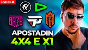 X1 DO CHAT & APOSTADIN! BAZE WEEDZAO FREE FIRE AO VIVO! SENSI DO CEROL