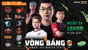 Yomost VFL Winter 2021 [Ngày 14] HQ giành thêm Yomost TOTD, GOW tăng tốc trên BXH