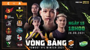 Yomost VFL Winter 2021 [Ngày 15] BTS vượt mặt Flash, Heavy Panda toả sáng với 2 lần MVP
