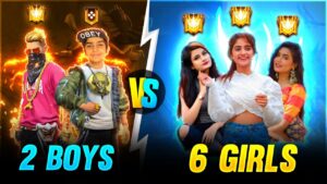 2 Boys Vs 6 Hater Girls 🤯 - Intence Battle Must Watch!! 🔥 - Garena Free Fire