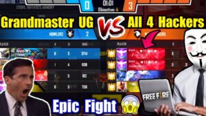 4 Grandmaster Hacker in Same Squad😠😠क्या है ये Garena😐?