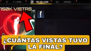 A CUÁNTAS VISTAS SE LLEGÓ EN LA FINAL DE LA FREE FIRE LEAGUE? LA RESPUESTA